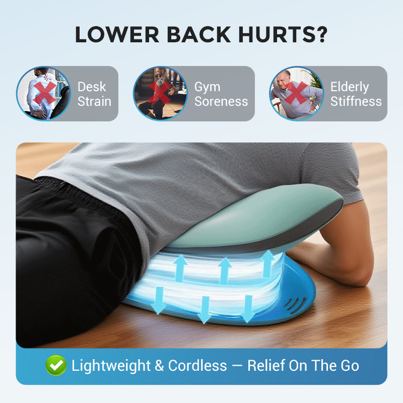 ✅Limited Sale! Electric Lumbar Traction Device with Thermal Therapy