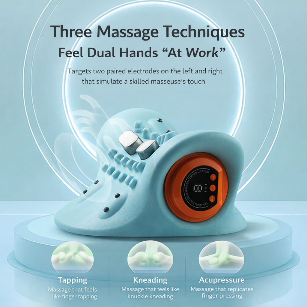 Milaniss™ Neck Therapy Device Deep Shiatsu Relief & Therapeutic Heat (Upgrade 2026)