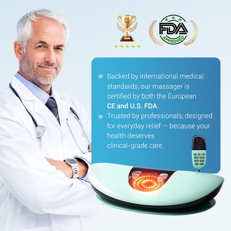 ✅Limited Sale! Electric Lumbar Traction Device with Thermal Therapy