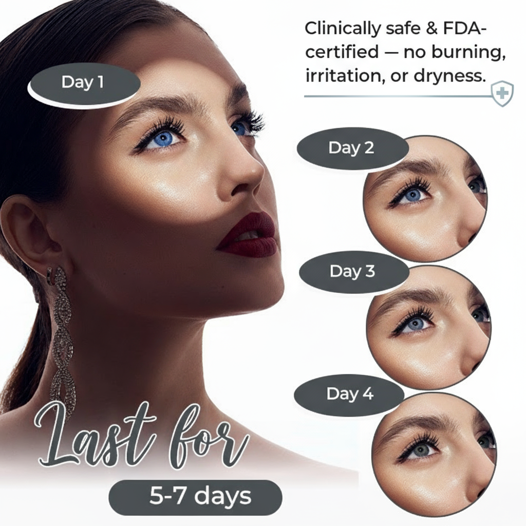 Long-lasting 5 to 7-dayư eye color result from FancyDrop natural color drops
