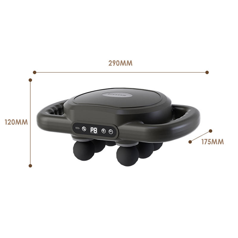 💆‍♂️ 49% OFF! 🔥 Multi-Functional Automatic 12-Head Muscle Massage Gun – Relaxation & Pain Relief ✨